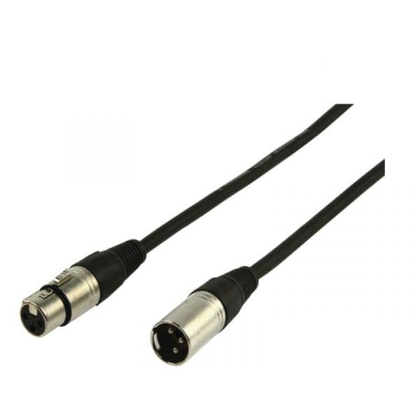 Cabo Profissional Xlr Fêmea 3mm-XLR Macho 3 Pin 5M - CBXX-4