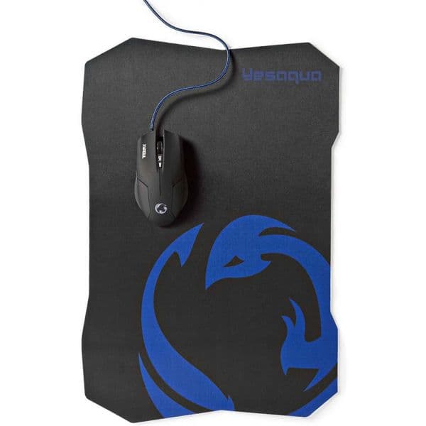 Nedis Rato Óptico USB 6 Botões 1600DPI GAMING c/ Tapete Oferta - GMMP100BK