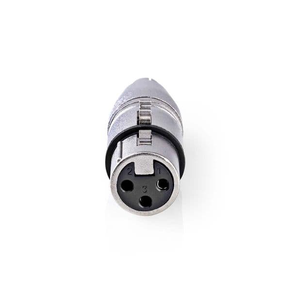 Conetor Adaptador Xlr Rca Macho Xlr 3PIN Fêmea - CAGP15934ME