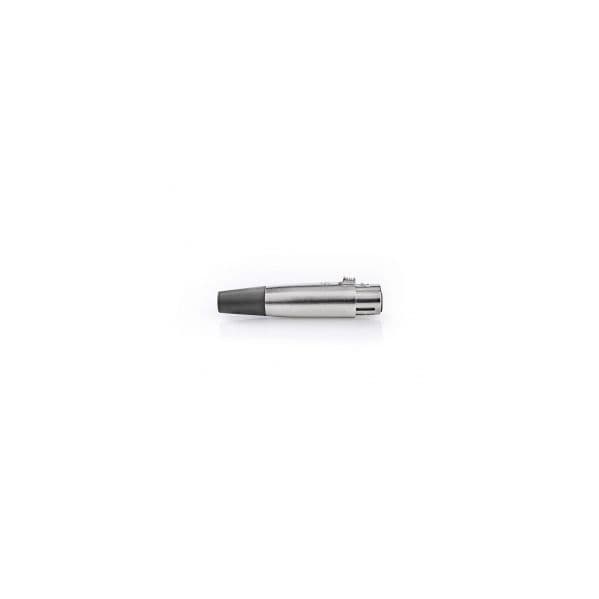 Conector Altifalante XLR XLR de 3 Pines Femea 25 peças Metal CAVC15902ME