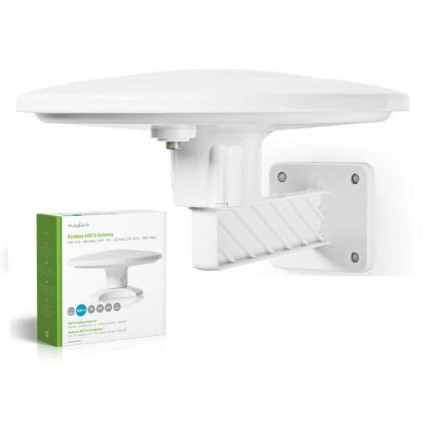 Nedis Antena Interior/Exterior TDT DVB-T/T2 46dB LTE700 para Auto-Caravana - ANOR5003BK700