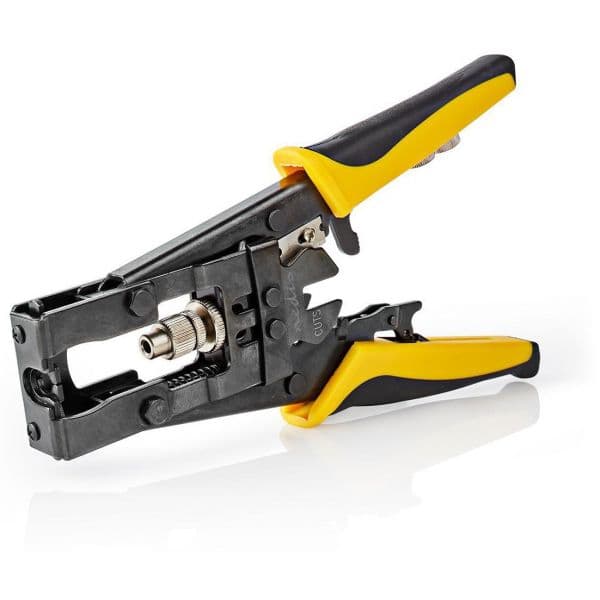 Nedis Ferramenta de Compressão Conectores Bnc, Rca e . - CSGG49540YE