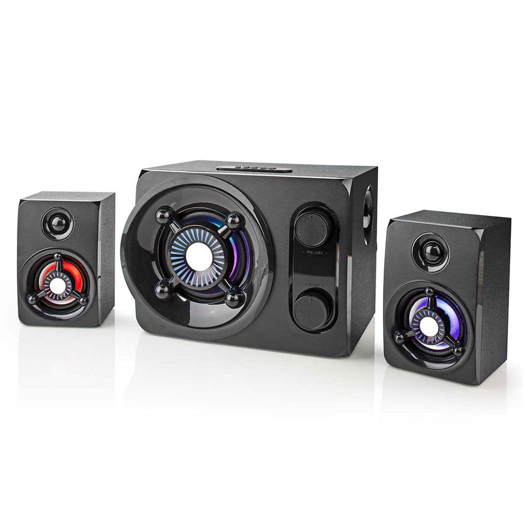 Nedis Coluna Gaming 2.1 75w Bluetooth - GSPR41021BK