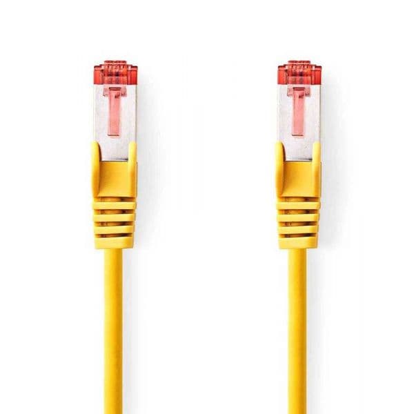Nedis Cabo de Rede Vermelho Amarel - CCGL85221YE10
