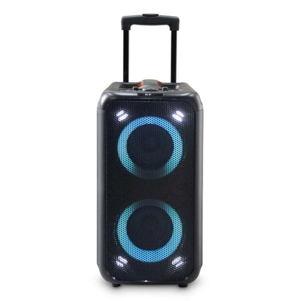 Nedis SPPT2480BK Coluna de Festa Portátil 240W Preto/Laranja