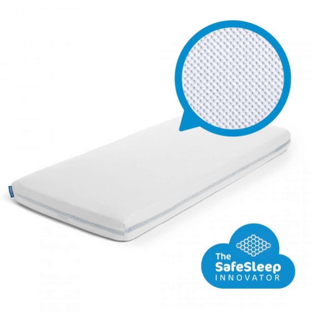 AeroSleep Lençol Ajustável 80x40 cm liso branco