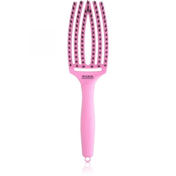 Olivia Garden Fingerbrush Boar & Nylon Thinkpink 2025 - Pink Tokyo
