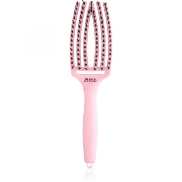 Olivia Garden Fingerbrush Care Iconic Boar & Nylon - Think Pink 2025 Jaipur Rose