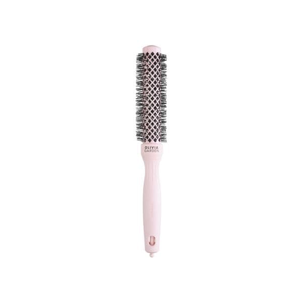 Olivia Garden Escova Expert Blowout Speed Wavy Bristles Pastel Pink 25mm