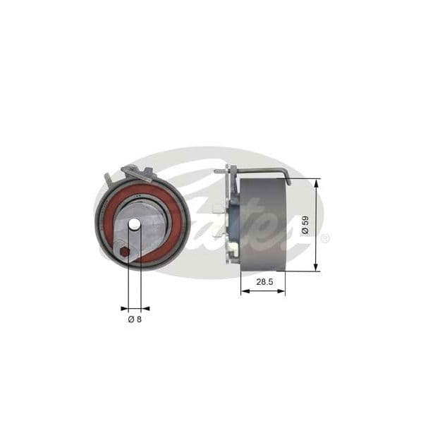GATES Rolo Tensor, Correia Dentada - T43126