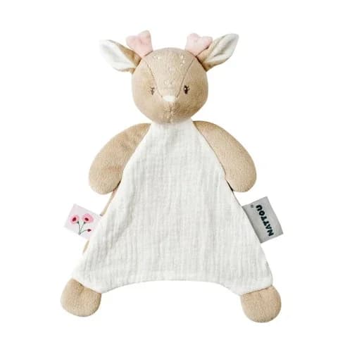 Nattou – Mini Doudou FanFan – Veado Bege