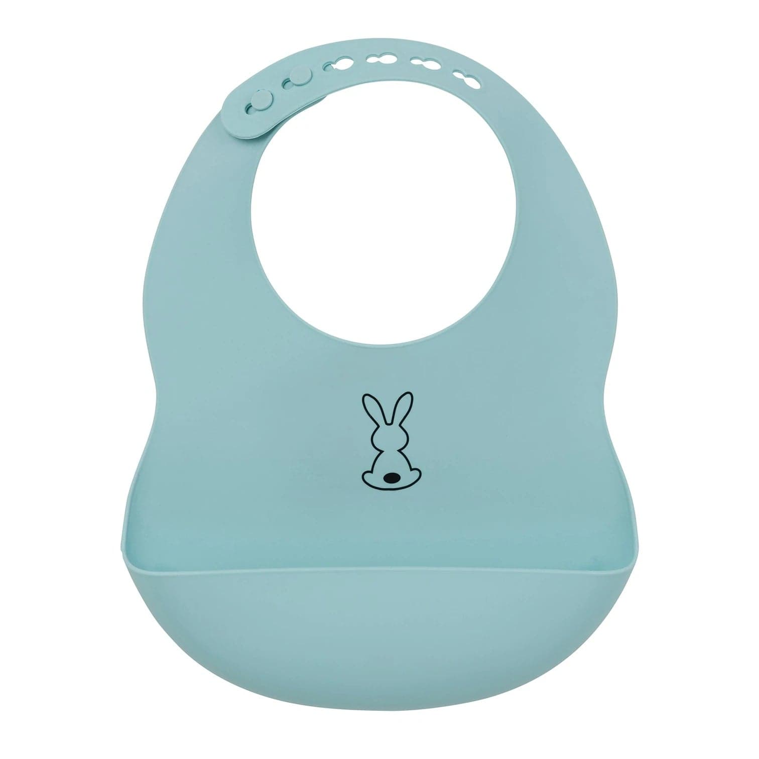 Nattou Babete Silicone (Azul Claro)