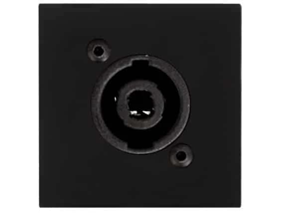 Audac Platine de Ligação Speakon CP45SPE com Espelho Black