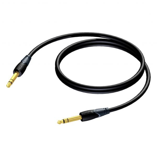 Procab CLA610/10 Cabo de Áudio Jack Macho Estéreo 6.3mm 10m