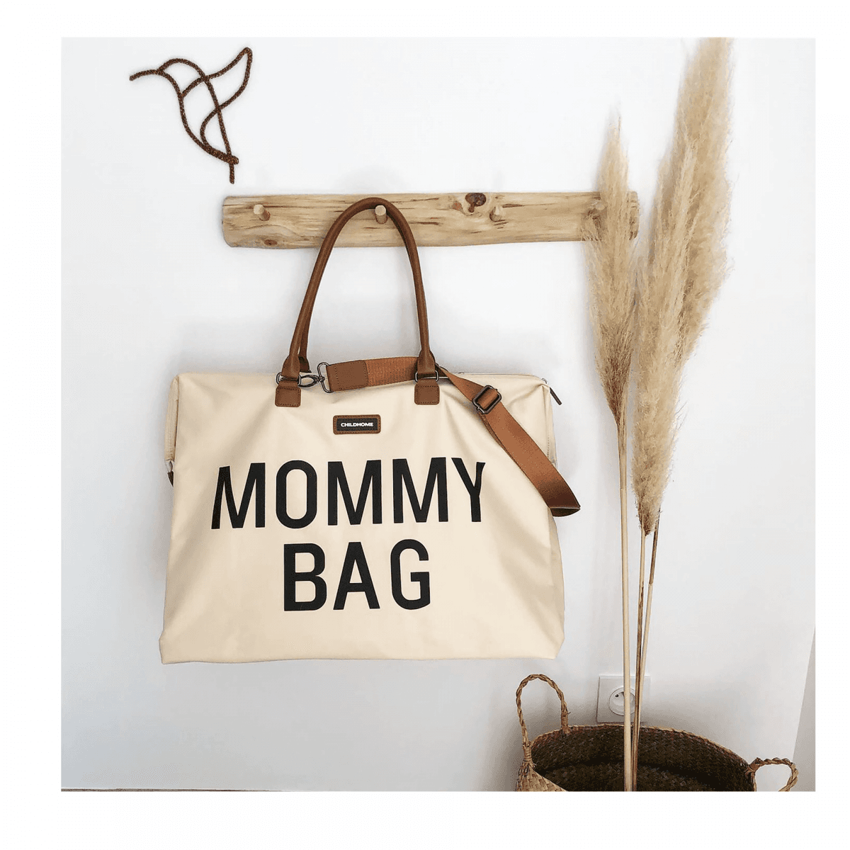 Childhome Mala de Maternidade Mommy Bag White - CHCWMBBWH