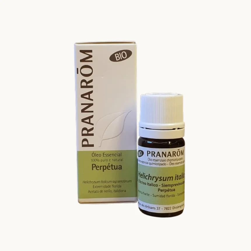 Óleo Essencial Perpétua (Immortelle/Helichrysum) | 5 ml – Pranarom