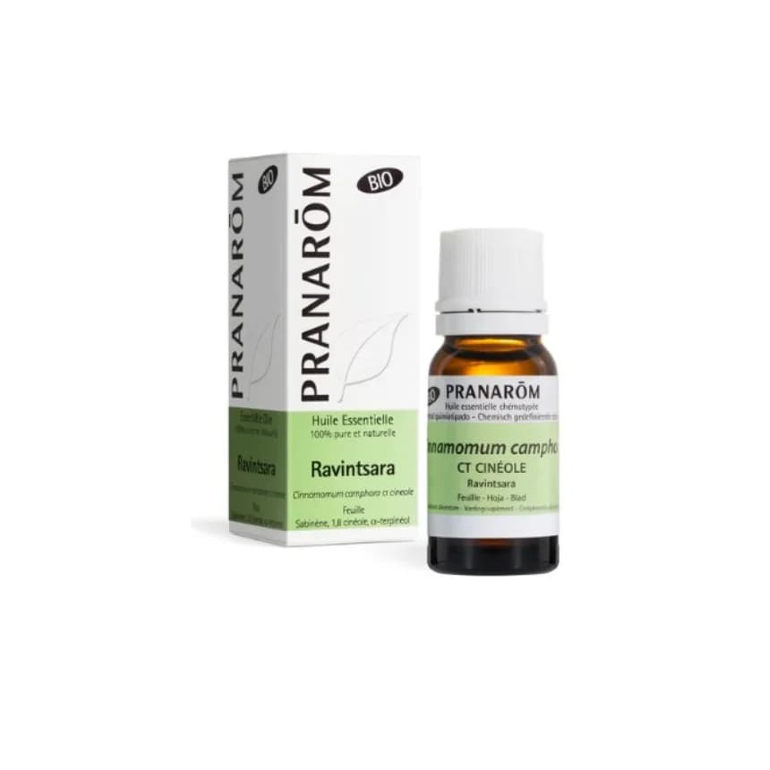 Óleo Essencial Ravintsara Bio | 10 ml – Pranarom