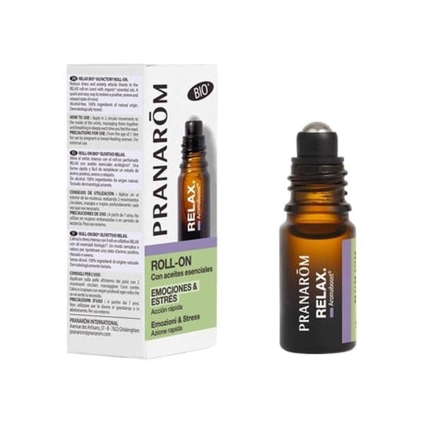 Pranarom Aromaboost Relax Bio Roll-On Relaxante 5ml
