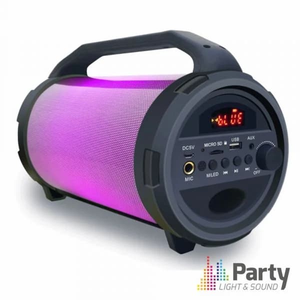 Party Coluna Bluetooth Portátil AUX/Micro SD/USB
