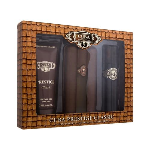 Prestige Gift set EDT 90 ml, shower gel 200 ml and aftershave 100 ml