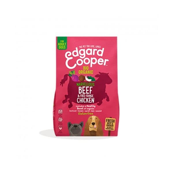 Edgard & Cooper Bio Organic Adult Beef & Free-Range Chicken 700g