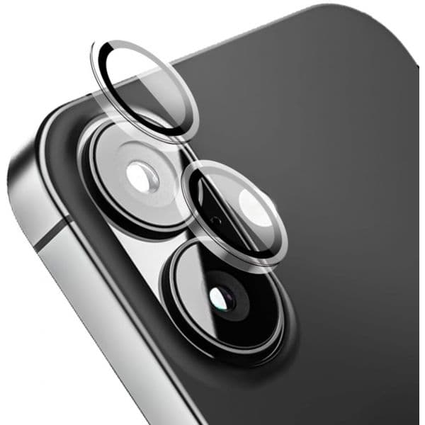 Película Lente Câmera para iPhone 16 Transparente