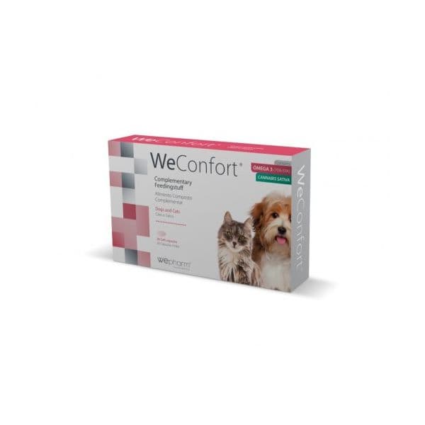 Wepharm WeConfort Cão & Gato 3x 30 Comprimidos