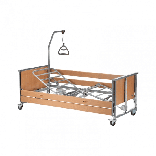 Cama elétrica medley elevatória com grades + pendural sem painéis
