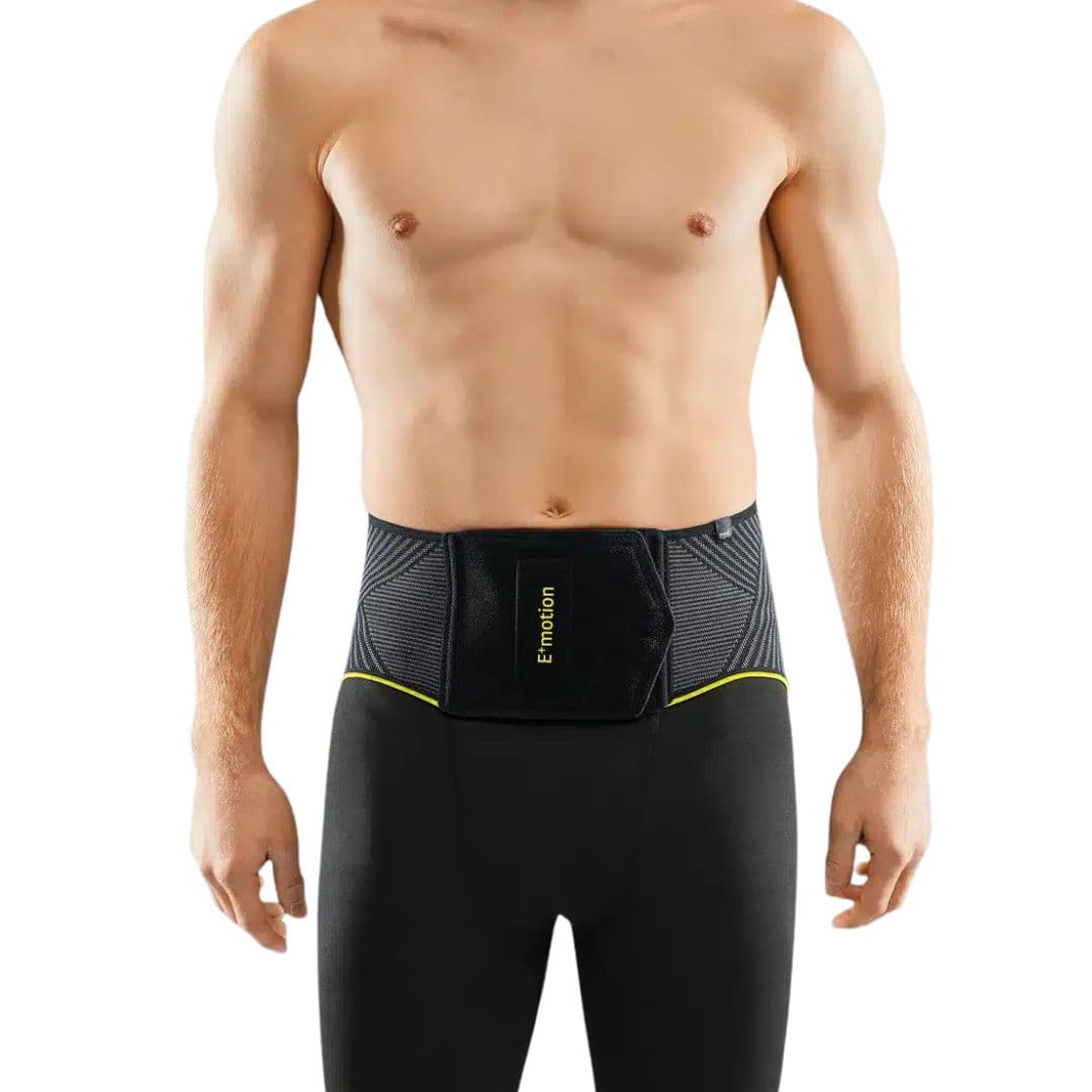 Lumbamed plus e+motion high-performance lumbar support belt