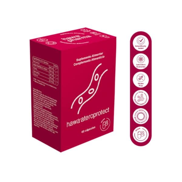 Hawa Ateroprotect 60 Cápsulas Vegetais