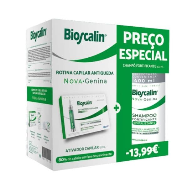 Bioscalin Rotina Capilar Anti-queda Nova Genina 10ml