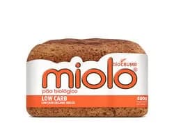 pão biológico miolo low carb 400g