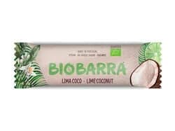 barra energética biobarra sem glúten lima e coco bio 30g