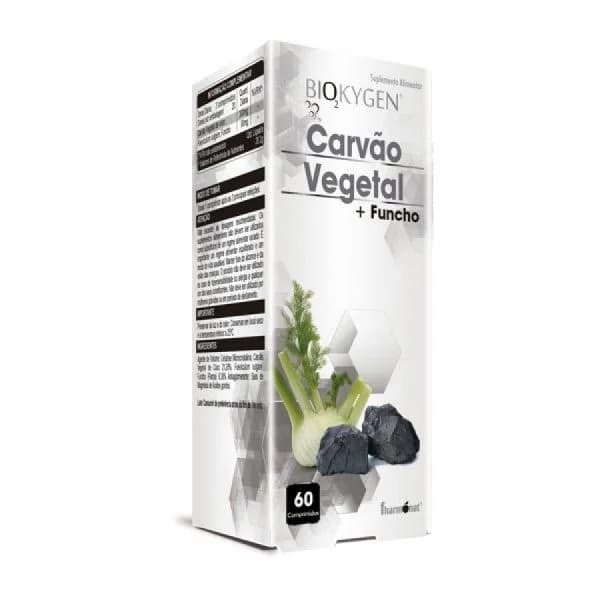 Fharmonat Biokygen Carvão Vegetal + Funcho 60 Cápsulas