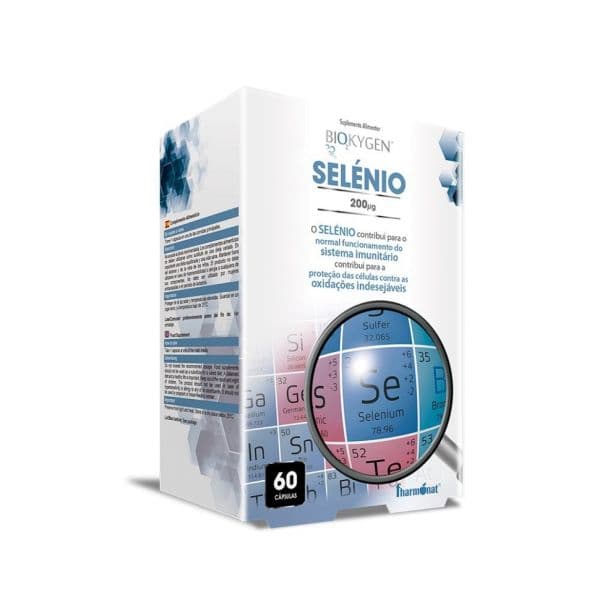 Fharmonat Biokygen Selénio 200mg 60 Cápsulas