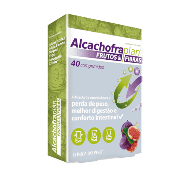 Fharmonat Alcachofra Plan Frutos + Fibras 40 Comprimidos