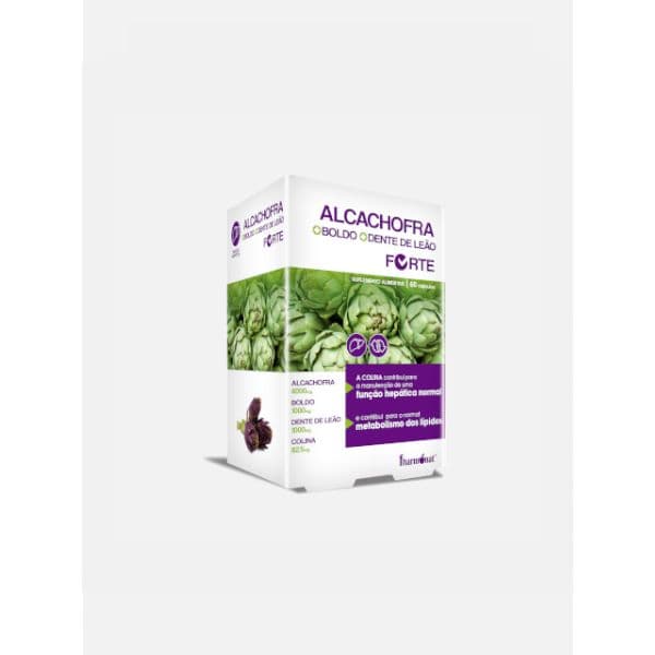 Fharmonat Alcachofra + Boldo + Dente de Leão 60 Cápsulas