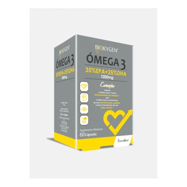 Fharmonat Biokygen Ómega 3 1000 mg 35/25 60 cápsulas