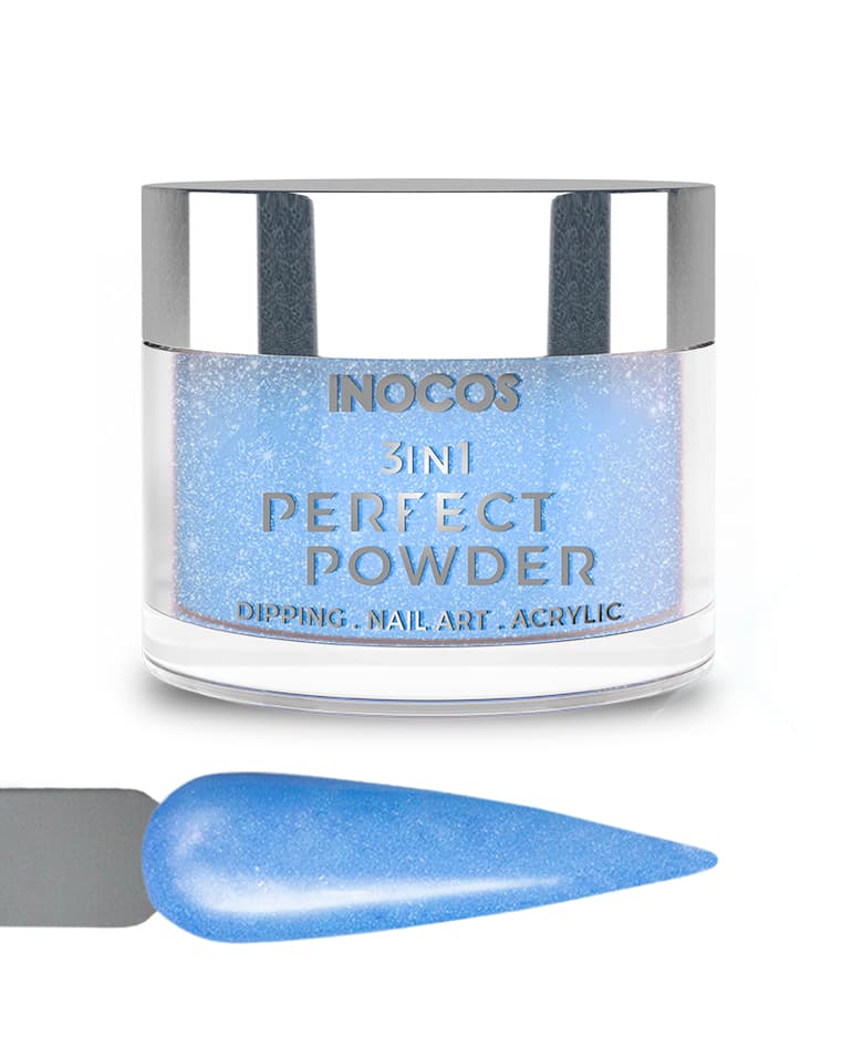Inocos Perfect Powder 3in1 Cor P51 Azul Água Fresca 20g