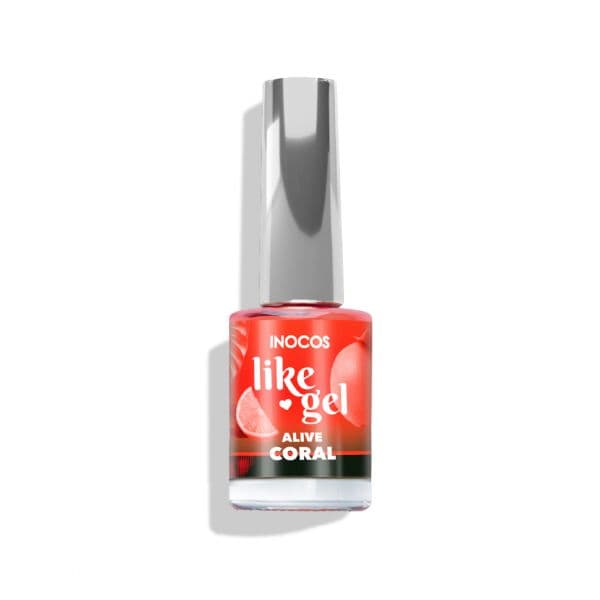 Inocos Verniz Like Gel Alive Coral, 11ml