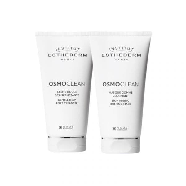 Esthederm Osmoclean Creme Suave Desincrustante 75ml + Máscara Esfoliante Clarificante 75ml Pack