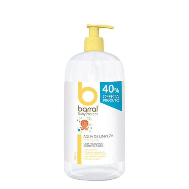 Barral Babyprotect Água de Limpeza 1000mL