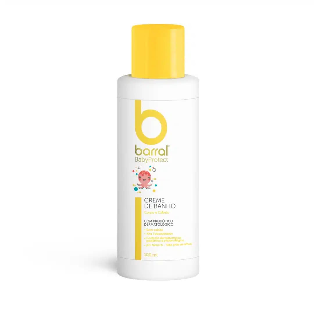 Barral Babyprotect Creme de Banho Corpo e Cabelo 100ml