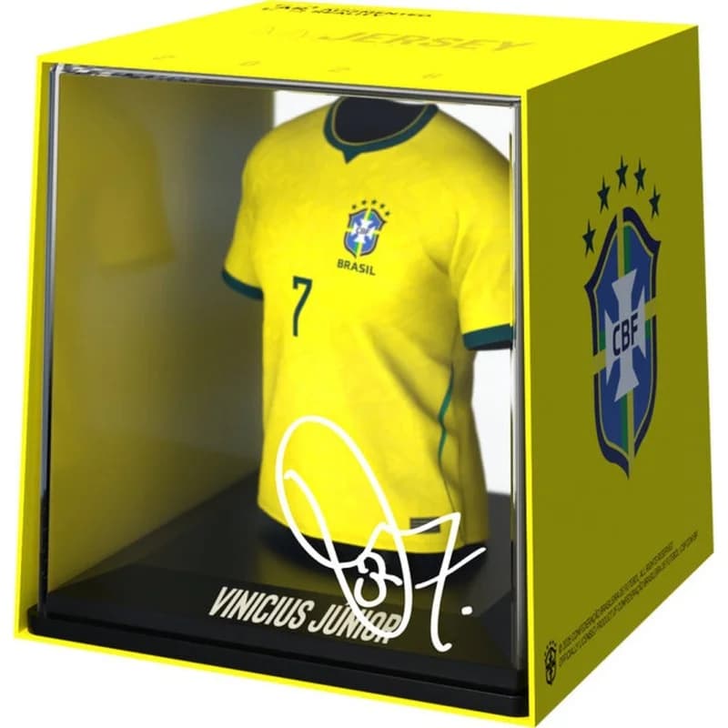 Figura My Jersey - Brasil: Vinícius Júnior (Home 2026)