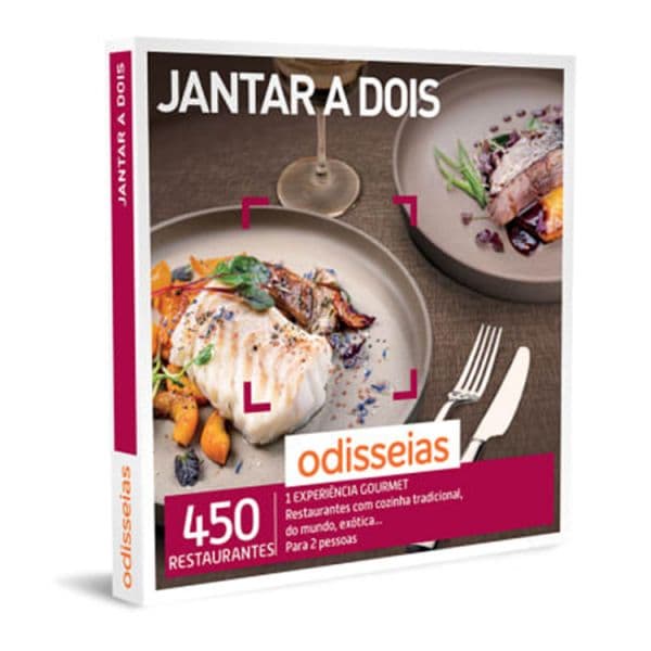 Odisseias Jantar a Dois | 450 Experiências