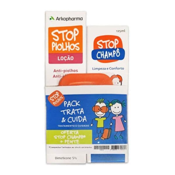 Arkopharma Stop Piolhos Loção 100ml + Shampoo 125ml + Pente