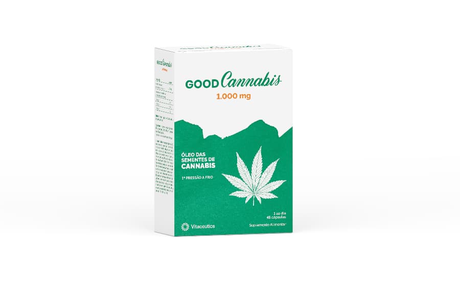 Good Cannabis 1000 mg 45 Cápsulas
