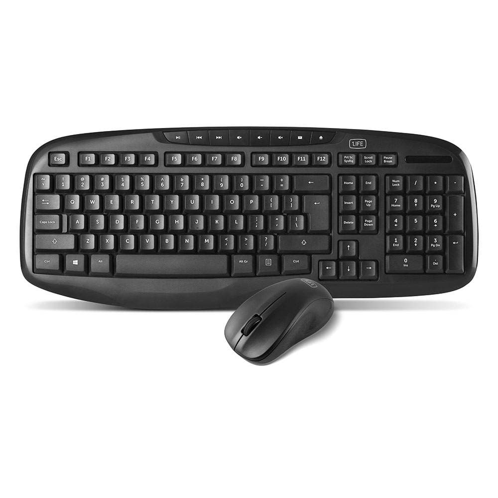 Teclado + Rato 1Life kbw:flow Kit Wireless