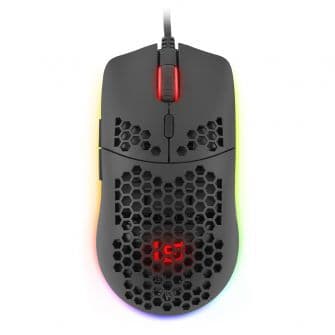Fox Rato Gaming FM12K 12400DPI Preto