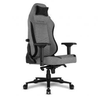 Alpha Gamer Alegra Fabric Grey / Black V2 - Cadeira gaming